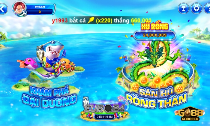 bắn cá go88 Lý do nên tham gia bắn cá Go88