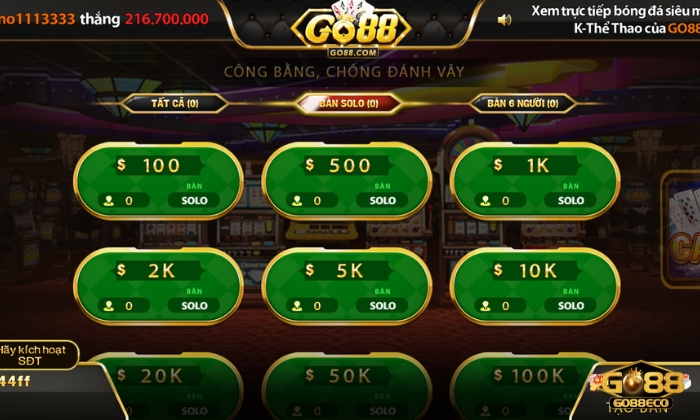 catte go88 Luật chơi cần nắm được khi chơi Catte Go88
