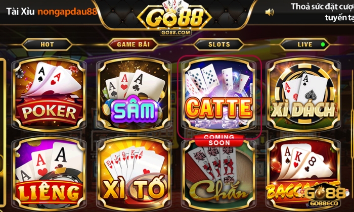 catte go88 Hướng dẫn cách tính điểm Catte Go88