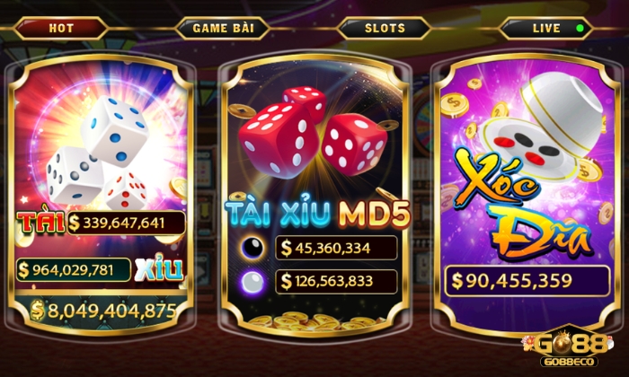 tài xỉu MD5 Go88 Tài xỉu MD5 được người chơi Go88 cực yêu thích